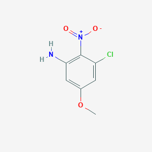 3-Chloro-5-methoxy-2-nitroaniline