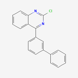 molecular formula C20H13ClN2 B8247801 4-([1,1'-Biphenyl]-3-yl)-2-chloroquinazoline 