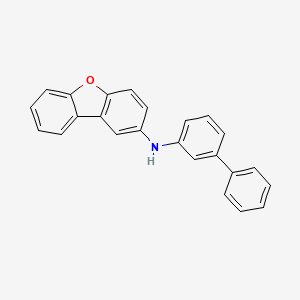 N-([1,1'-Biphenyl]-3-yl)dibenzo[b,d]furan-2-amine