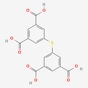 molecular formula C16H10O8S B8247984 5,5'-Thiodiisophthalic acid 
