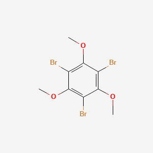 molecular formula C9H9Br3O3 B8247985 1,3,5-Tribromo-2,4,6-trimethoxybenzene CAS No. 105404-90-8
