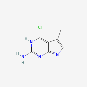 molecular formula C7H7ClN4 B8248206 CID 641168 
