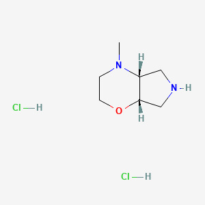 Rel-(4aR,7aS)-4-methyloctahydropyrrolo[3,4-b][1,4]oxazine dihydrochloride