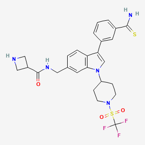 molecular formula C26H28F3N5O3S2 B8248211 AS-85 