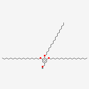 molecular formula C61H116O4 B8248237 （3,4,5-十八烷氧基苯基）甲醇 