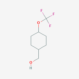 [4-(Trifluoromethoxy)cyclohexyl]methanol