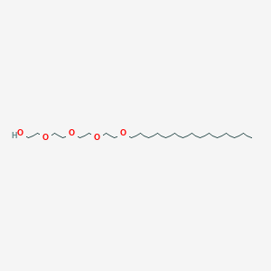 molecular formula C23H48O5 B8248259 3,6,9,12-Tetraoxaheptacosan-1-ol CAS No. 92669-05-1