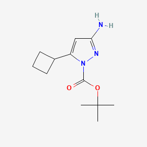 molecular formula C12H19N3O2 B8248277 PROTAC CDK9-binding moiety 1 