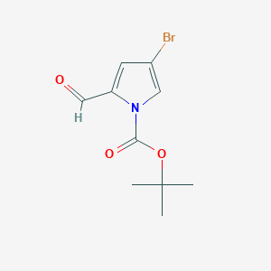 tert-Butyl 4-bromo-2-formyl-1H-pyrrole-1-carboxylate