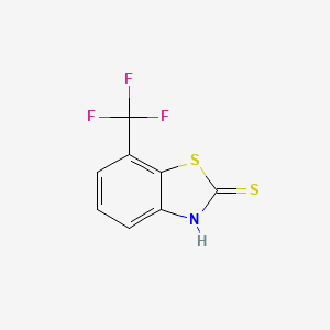 2(3H)-Benzothiazolethione, 7-(trifluoromethyl)-