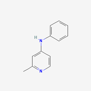 molecular formula C12H12N2 B8248468 2-methyl-N-phenylpyridin-4-amine 