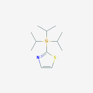 molecular formula C12H23NSSi B8248709 2-Triisopropylsianylthiazole 