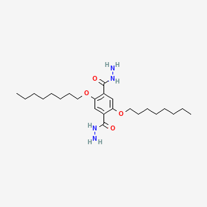 molecular formula C24H42N4O4 B8248805 2,5-Bis(octyloxy)terephthalohydrazide 