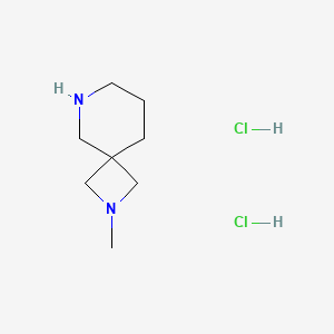 2-Methyl-2,6-diazaspiro[3.5]nonane dihydrochloride