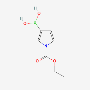 (1-(Ethoxycarbonyl)-1H-pyrrol-3-yl)boronic acid