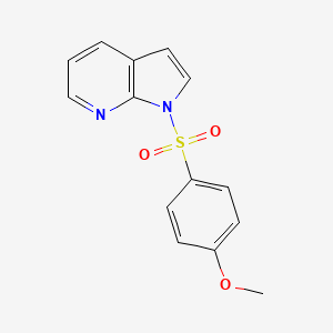 1-((4-Methoxyphenyl)sulfonyl)-1H-pyrrolo[2,3-b]pyridine