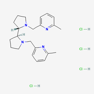 (2S,2'S)-1,1'-Bis(6-methyl-2-pyridinylmethyl)-2,2'-bipyrrolidine tetrahydrochloride