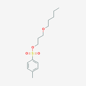 molecular formula C15H24O4S B8249185 3-(Pentyloxy)propyl 4-methylbenzenesulfonate 