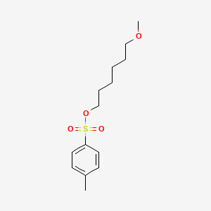 molecular formula C14H22O4S B8249192 p-Toluenesulfonic acid 6-methoxyhexyl ester 