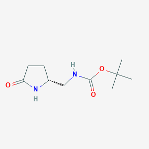 tert-Butyl (R)-((5-oxopyrrolidin-2-yl)methyl)carbamate