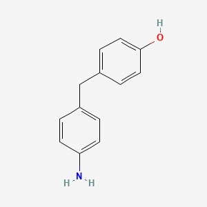 molecular formula C13H13NO B8249348 4-(4-氨基苄基)苯酚 