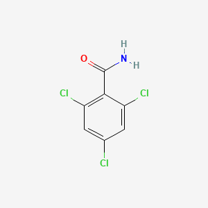 molecular formula C7H4Cl3NO B8249392 2,4,6-Trichlorobenzamide 