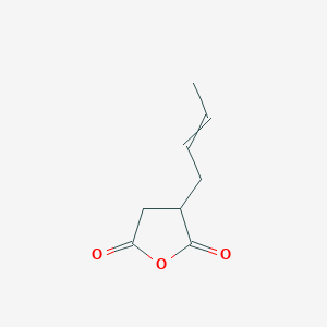 molecular formula C8H10O3 B8249410 Crotylsuccinic anhydride 