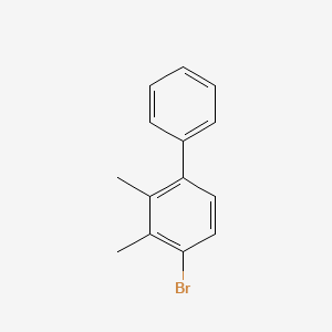molecular formula C14H13Br B8249489 4-Bromo-2,3-dimethyl-1,1'-biphenyl 
