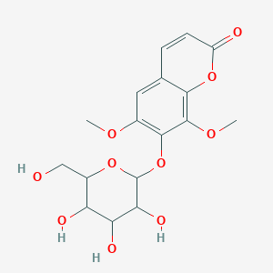 molecular formula C17H20O10 B8249594 Calycanthoside 
