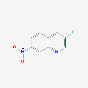 molecular formula C9H5ClN2O2 B8249669 3-Chloro-7-nitroquinoline 