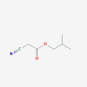 molecular formula C7H11NO2 B082499 异丁基氰基乙酸酯 CAS No. 13361-31-4