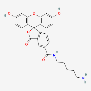 molecular formula C26H24N2O6 B8249933 5-FAM 尸胺 