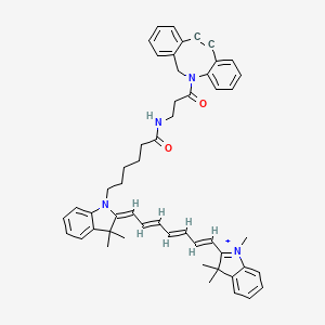 molecular formula C52H55N4O2+ B8249946 DBCO-Cyanine7 