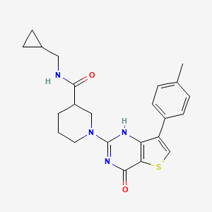 molecular formula C23H26N4O2S B8250014 CID 49668105 