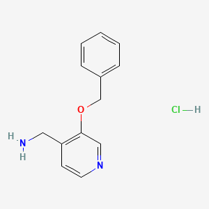 (3-(Benzyloxy)pyridin-4-yl)methanamine hydrochloride