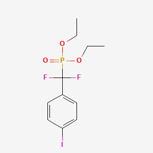Diethyl difluoro(4-iodophenyl)methylphosphonate