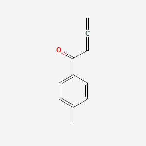 molecular formula C11H10O B8250217 Propadienyl(4-methylphenyl) ketone 