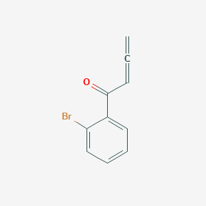 molecular formula C10H7BrO B8250232 1-(2-Bromophenyl)-2,3-butadiene-1-one 