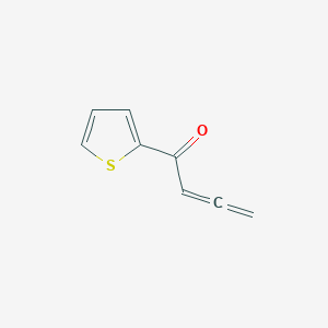 molecular formula C8H6OS B8250239 1-(2-Thienyl)-2,3-butadiene-1-one 