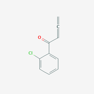 molecular formula C10H7ClO B8250247 Propadienyl(2-chlorophenyl) ketone 