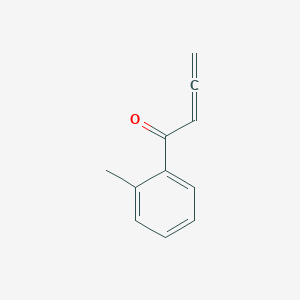 molecular formula C11H10O B8250265 1-(2-Methylphenyl)-2,3-butadiene-1-one 