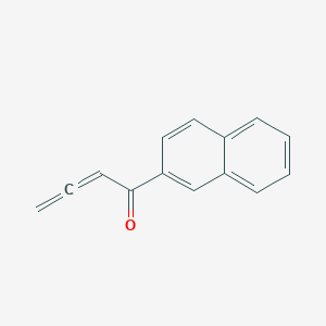 molecular formula C14H10O B8250268 1-(2-Naphthyl)-2,3-butadiene-1-one 