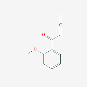 molecular formula C11H10O2 B8250272 1-(2-Methoxyphenyl)-2,3-butadiene-1-one 