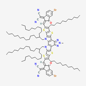 molecular formula C115H155Br2N9O2S4 B8250347 Z-DT-2BR-| pound 