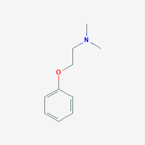 molecular formula C10H15NO B082504 N,N-二甲基-2-苯氧基乙胺 CAS No. 13468-02-5