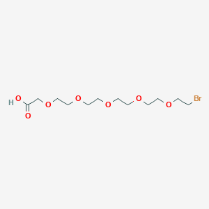 molecular formula C12H23BrO7 B8250435 Br-PEG5-CH2COOH 