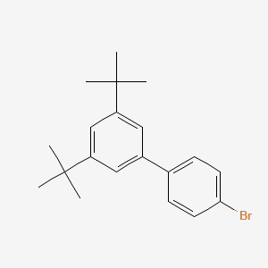molecular formula C20H25Br B8250476 4'-Bromo-3,5-di-tert-butylbiphenyl 