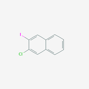 molecular formula C10H6ClI B8250537 2-Chloro-3-iodonaphthalene 