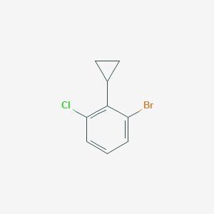 1-Bromo-3-chloro-2-cyclopropylbenzene