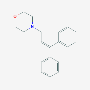 B082507 Morpholine, 4-(3,3-diphenylallyl)- CAS No. 13150-58-8